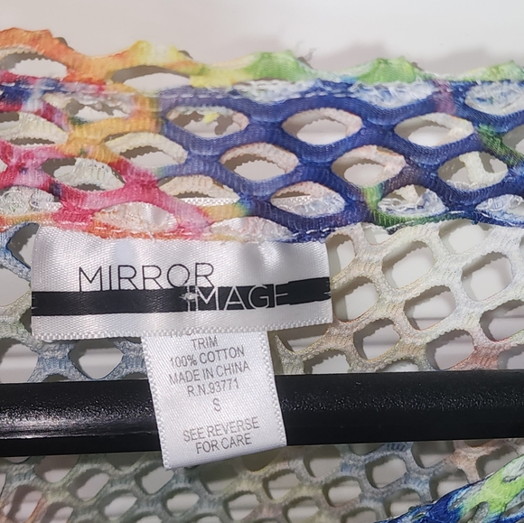 Vintage Mirror Image Cut Out Cardigan S - Picture 5 of 5